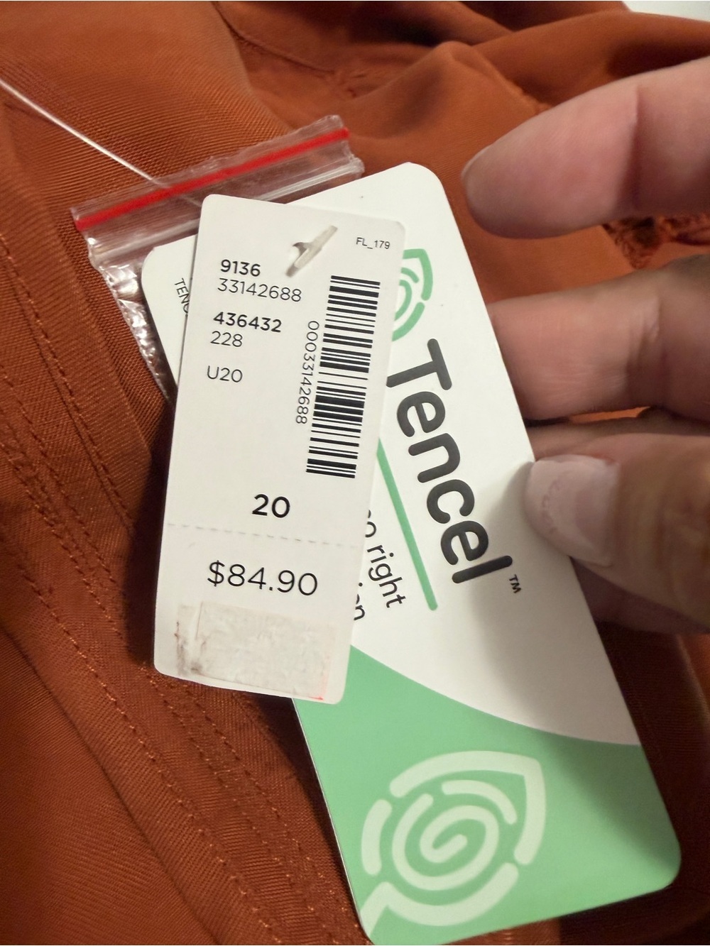 Reitman's Open Front Jacket Rust Orange - Picture 7 of 11